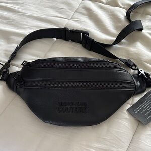 Versace Jeans Couture Black Belt Bag